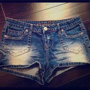 Rue 21 Faded Jean Shorts